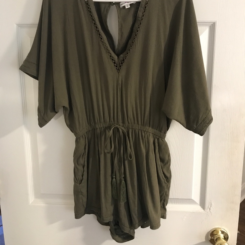 Tie-Waist Romper